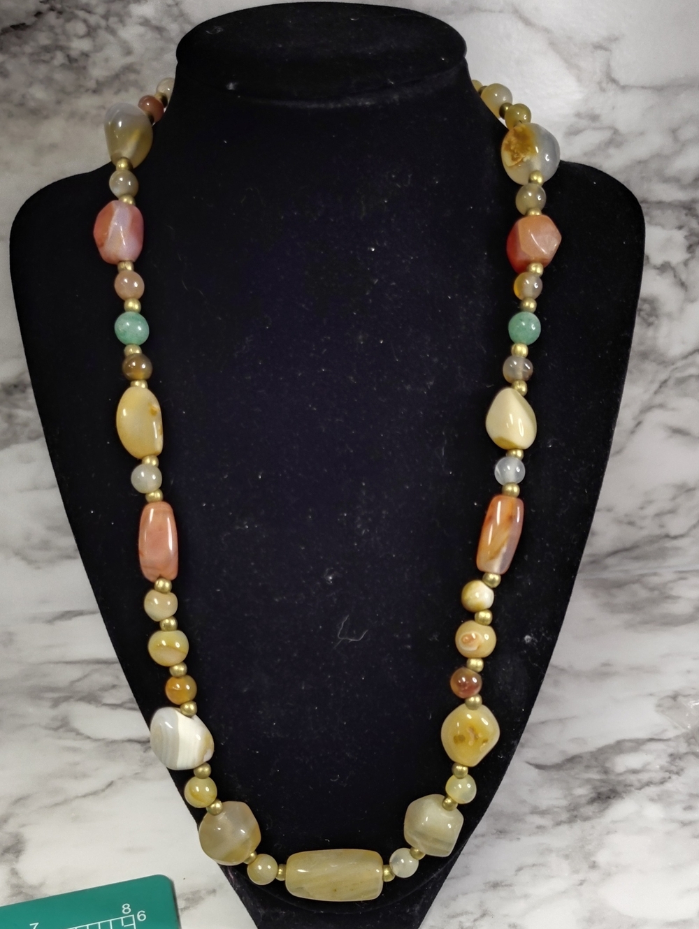 Multi-Color Beaded Necklace